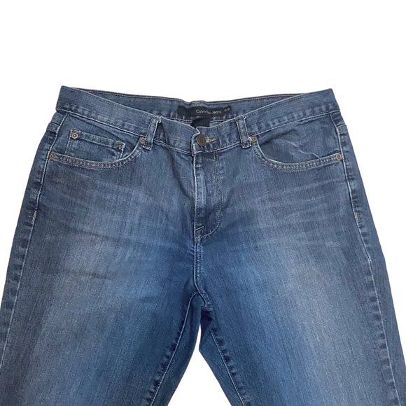 Calvin Klein Bootcut Mid Rise Jeans - Picture 3 of 16